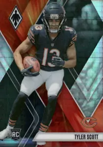 2023 Panini Phoenix #141 Tyler Scott Fire Burst 156/340 Chicago Bears - Picture 1 of 2