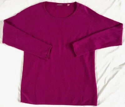 Elie Tahari Preppy Casual Soft Cashmere Pink Princess Luxury Sweater Women S - Image 1 of 3