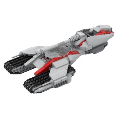 MOC: High Speed Tread Tank Vehicle Treadspeeder from Movie 646 Pieces DIY - Image 1 of 4