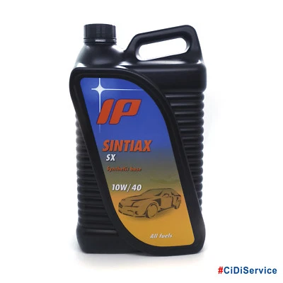 IP 4 L LT Olio Motore auto Sintiax SX 10W40 Semisintetico API SL-CF Acea A3-B4