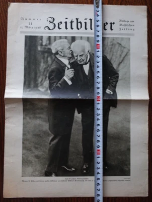 Thomas Edison Meadowcroft Jewish Jews magazine 1928 Margaret Bartlett Thornton - Image 1 of 4