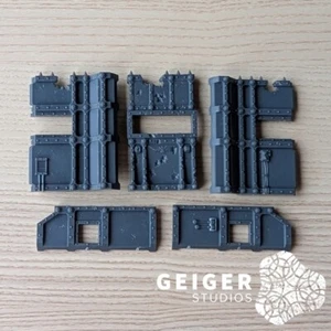 40k Kill Team Terrain Bits | Killzone Compound | Siege Terrain Bunker Set - Picture 1 of 1