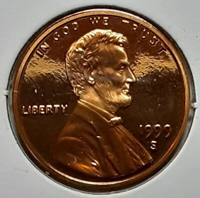 Lincoln Memorial Cent 1999 S - prueba - sin circular Foto 1 de 3