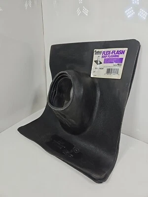 QTY 4 Oatey  4" Pipe Diameter Flex Flash Rubber No-Calk Roof Flashing 14041 - Image 1 of 4