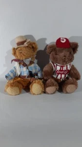 The Teddy Bear Collection Clint The Cowboy Bob The Baseball Player - Picture 1 of 11