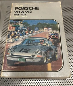 Climber Porsche 911 & 912 Shop Repair Manual 1965-1978 Book - Foto 1 di 9