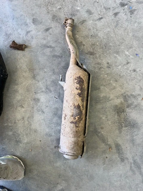 Tubo silenciador de escape Honda Rancher 420 2007-2013 OEM Foto 1 de 1