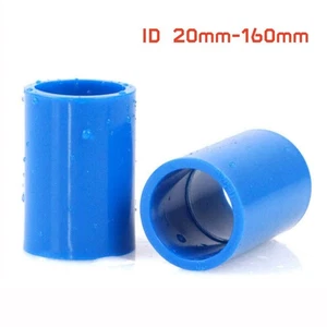 ID 20mm -160mm Blue PVC Straight Pipe Fittings Connector Adapter Solvent Weld - Picture 1 of 8