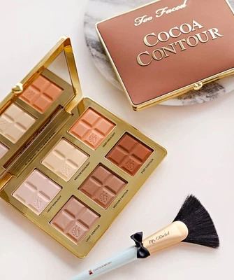 TOO FACED Cocoa Contour Cocoa Infused Contouring & Highlighting Palette NEW - Image 1 of 4