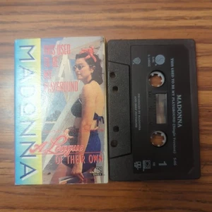 Madonna This Used To Be My Playground A League of Their Own Cassette Single  - Picture 1 of 3
