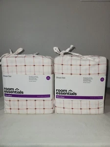 Room Essentials Microfiber Sheet Set - Twin/XL Twin. Set Of 2 - NEW - Picture 1 of 5