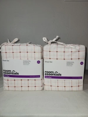 Room Essentials Microfiber Sheet Set - Twin/XL Twin. Set Of 2 - NEW - Image 1 of 4