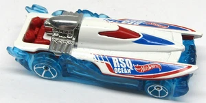 Hot Wheels 2011 Mad Splash Boat HW Rescue RSQ Ocean Red White & Blue 1:64 Mattel - Picture 1 of 5