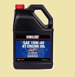 Olio motore multiuso Yamaha Yamalube 10W-40 - 1 gallone, #LUB-10W40-AP-04 - Foto 1 di 1