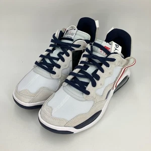 Men 9.0Us Nike Air Jordan Ma2 'White' Sneakers Dj2657-104 Navy JCM58 - Picture 1 of 12