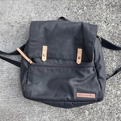 Petunia pickle bottom Meta Backpack in Black Matte Canvas - Image 1 of 4