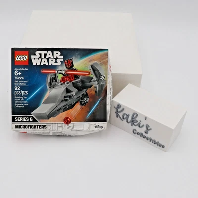 LEGO Star Wars 75224 Sith Infiltrator Microfighter – Darth Maul Spaceship Rare - Image 1 of 4