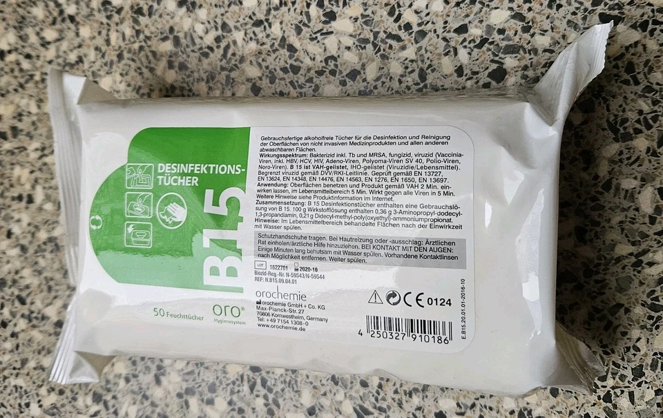 Feuchttücher 50 Stück - Bild 1 von 1