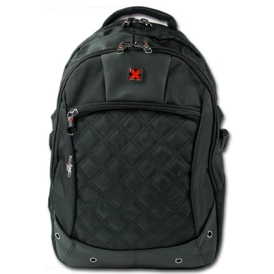 Travel N Meet Freizeitrucksack, Rucksack gepolstert schwarz Herren ORD4208S - Bild 1 von 4