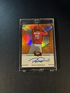 2017 Leaf Valiant Draft - Rhys Hoskins #BA-RH1 Orange /25 (AU, RC) In Case - Picture 1 of 2