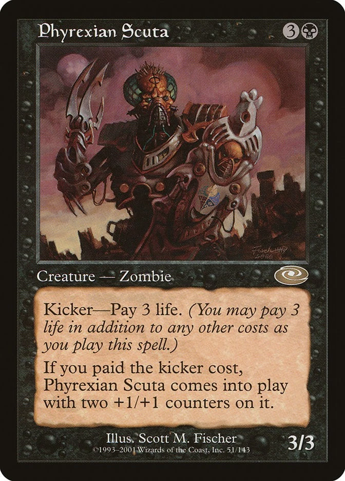 MTG Phyrexian Scuta  - Planeshift #051 - Image 1 of 1