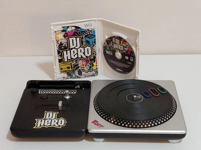 DJ Hero Bundle – Nintendo Wii | Turntable Controller + Game | Complete Set New - Image 1 of 4