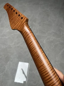 Stainless 7string Rosewood 24frets Suhr Roasted Flame Maple electric guitar neck - Picture 1 of 13