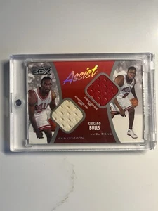 2004-05 Topps Luxury Box Assist Relics Luol Deng Ben Gordon #AS-GD /350 (MEM RC) - Picture 1 of 2
