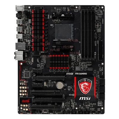 For MSI 970 GAMING Motherboard Socket AM3/AM3+ DDR3 AMD 970 Mainboard - Image 1 of 4