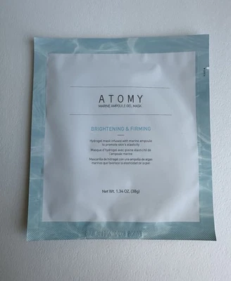Mascarilla Gel Ampolla Marina ATOMY 38g BRILLANTADORA Y REAFIRMANTE. 01/2027. Nuevo. Foto 1 de 2