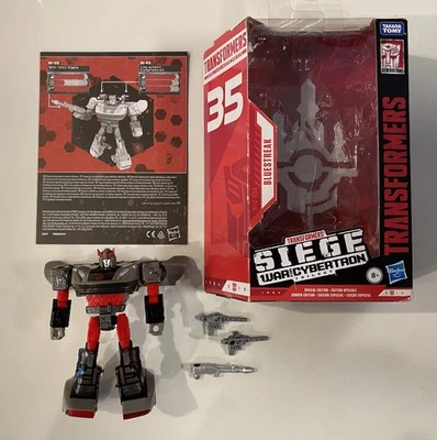 Transformers War for Cybertron - Siege Bluestreak 35th Ann ¡completo con caja! Foto 1 de 4