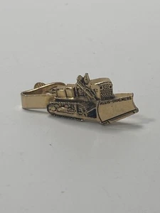 Vintage Allis Chalmers Bulldozer Men's Tieclip Made for Salesmen Mercury Industr - Picture 1 of 4