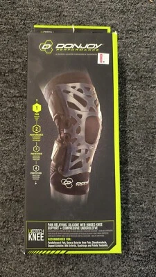 DonJoy Performance Webtech Knee Brace (Black/Large), OBN, B1 - Image 1 of 3