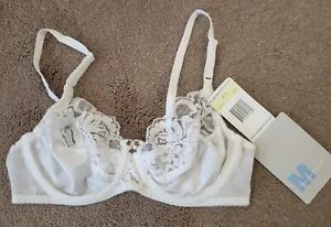 NWT Maidenform Chantilly Lace Underwire Bra 7329 Silky White Unlined Size 36B - Picture 1 of 5