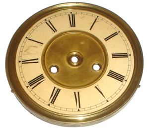 Antique Gustav Becker Silesia P42 Regulator Wall Clock Dial / Face Germany - Picture 1 of 4
