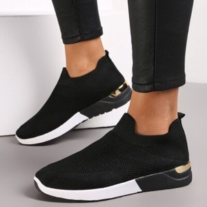 Black Slip on in Women's Trainers for sale | eBay