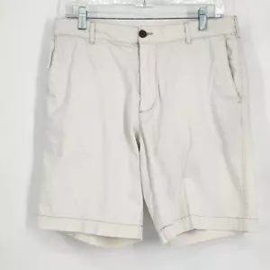 Pantaloncini chino uomo Faherty 32 9" cuciture interne avorio elasticizzati casual outdoor spiaggia - Foto 1 di 5
