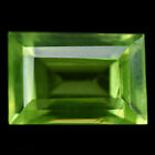 Peridot Emerald Cut Green 8-10 Ct Certified Rare Loose Gemstone Each Ring Size