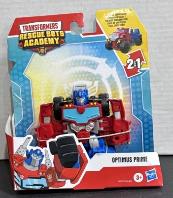 Transformers Rescue Bot Academy Off Road Optimus Prime Action Figure - Image 1 of 2