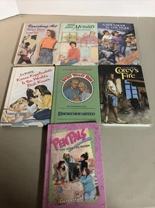 7 Vintage 80s Book Lot Hardcover HC Especially For Girls Weekly Readers YA - Imagen 1 de 10
