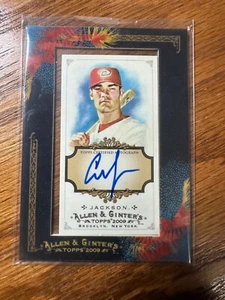 2009 Allen Ginter Baseball Conor Jackson Auto - Picture 1 of 2