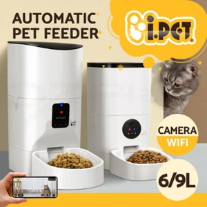 i.Pet Automatic Pet Feeder Dog Cat Feeder Camera Wifi Smart Auto Food Dispenser - Picture 1 of 35