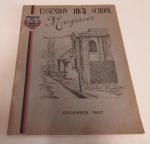 Essendon High School - Annual Magazine - Live Worthily Motto - 40 Pages - 1947 - Picture 1 of 18