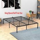  King/Queen/Full/Twin Size Bed Frame Platform Heavy Duty Mattress Headboard US