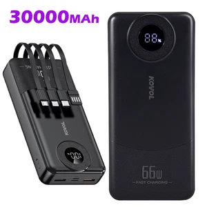 30000mAh Powerbank Externer Batterie Ladegerät ZusatzAkku 4 USB für Alle Handy - Zdjęcie 1 z 16
