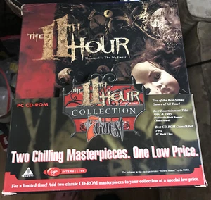 Vintage 1995 The 11th Hour 7th Guest Collection PC CD ROM Spiel Big Box Vintage Combo - Bild 1 von 1