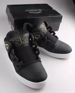 Osiris D3V Men's Size 9 Skateboard Shoes Charcoal Black Gold NIB - Picture 1 of 7