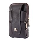 2X(Men's Retro  Mobile Phone Bag Belt Hip Belt Loop Wallet Carry7252