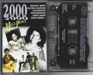 2000 Mega Party GLORIA GAYNOR ANITA WARD LOS BRAVOS MC MUSICASSETTA - Imagen 1 de 4