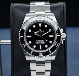 Rolex Submariner No Date 124060 2025 NEW Box & Papers - Picture 1 of 8
